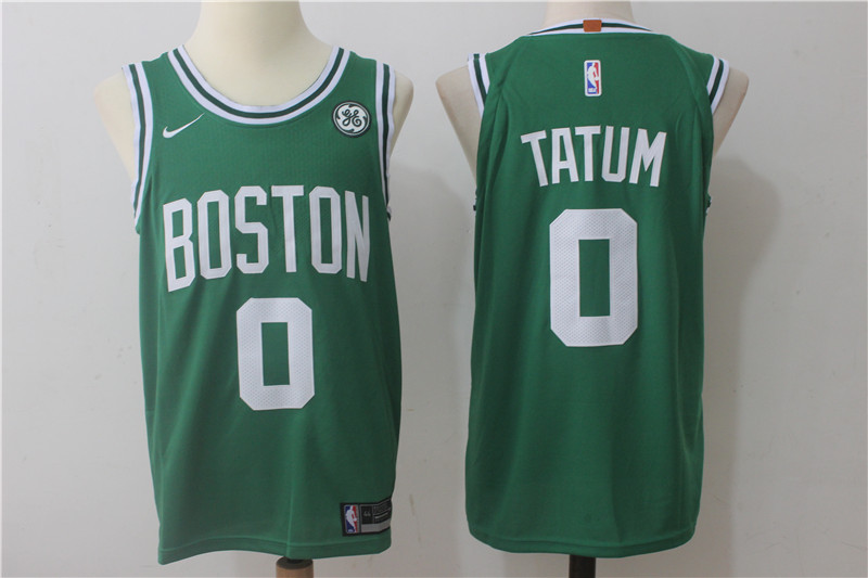 Men Boston Celtics #0 Tatum Green Game Nike NBA Jerseys
